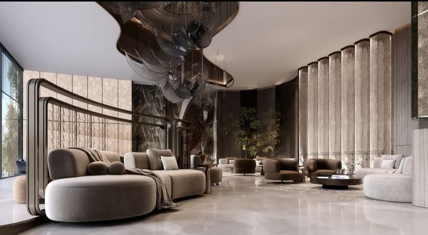 agua residences interior view